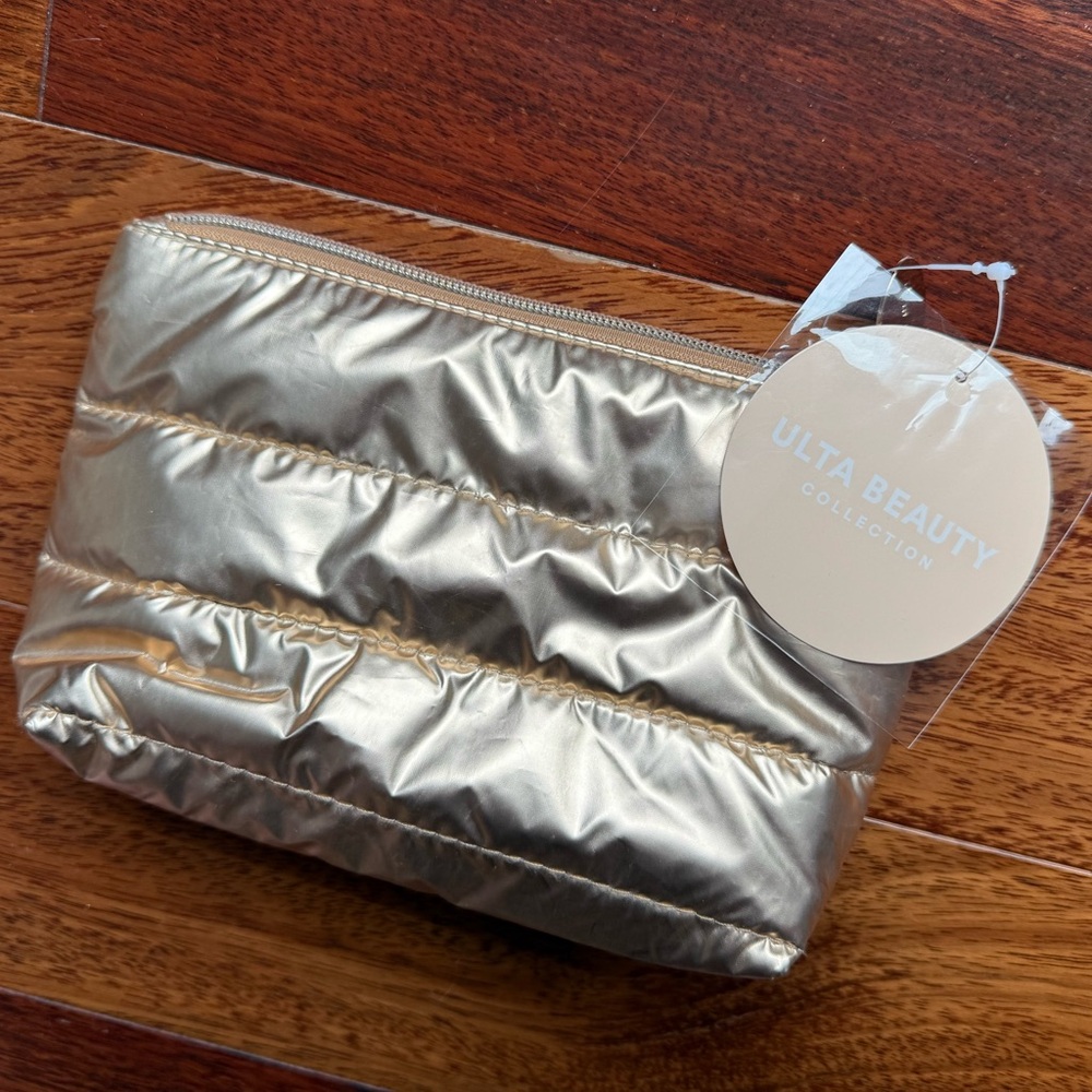 Golden Pillow Makeup Bag/Pouch - Picture 3 of 14